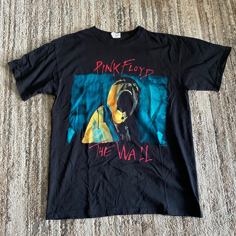 Vintage Pink Floyd The Wall T Shirt Size Large